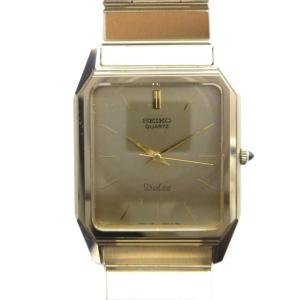 SEIKO セイコー-7731-5050 Dolce 腕時計 クォーツ スクエア ロゴ