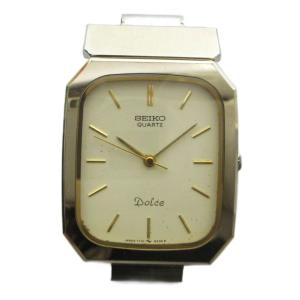 ジャンク品 ドルチェ DOLCE 7731-5200 腕時計 ウォッチ クォーツ タングステン SS ケースのみ