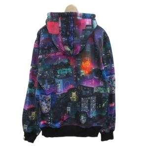 A BATHING APE ア ベイシング エイプ-NEON TOKYO PULLOVER HOODIE XL