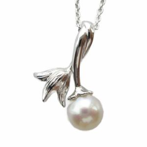ネックレス アクセサリー Silver925 パール 真珠 シルバー色 GY18 /MQ