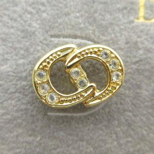Christian Dior ピアス アクセサリー 両耳用 ロゴ ゴールド色 GY18 /MQ OH