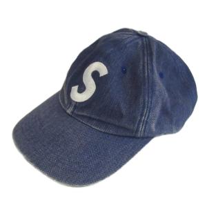 Pigment Print S Logo 6-Panel キャップ ネイビー