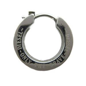 ピアス アクセサリー ロゴ 片耳 シルバー色 GY18 /MQ