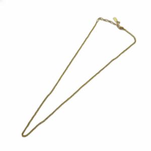ネックレス チェーン アクセサリー ロゴ ゴールド色 GY11 /MQ