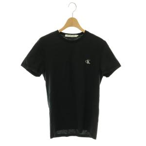 JEANS Tシャツ カットソー 半袖 ロゴS  ブラック /CX GY18