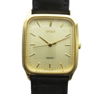 SEIKO セイコー-5E31-5B50 スピリット 腕時計 ウォッチ クォーツ ロゴ