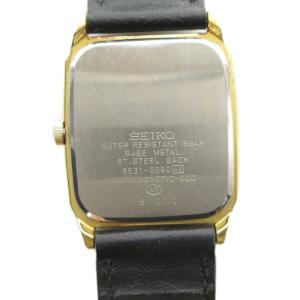 SEIKO セイコー-5E31-5B50 スピリット 腕時計 ウォッチ クォーツ ロゴ
