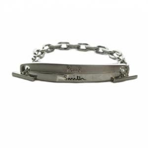 PAUL SMITH ブレスレット アクセサリー バングル ロゴ チェーン シルバー色 GY18 /MQ