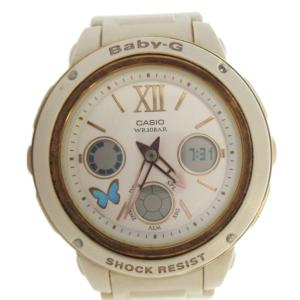 Baby-G BGA-150LF 腕時計 ウォッチ クォーツ アナデジ カレンダー付き 白 ホワイト GY18