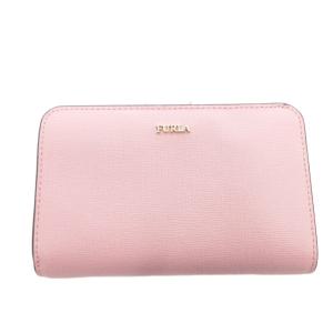 FURLA フルラ-二つ折り財布 ウォレット 小銭入れあり レザー ロゴ