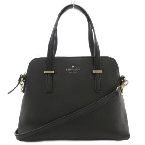 ハンドバッグ ショルダー 2WAY 斜め掛け 牛革 カウレザー ロゴ 黒 ブラック /GV GY18
