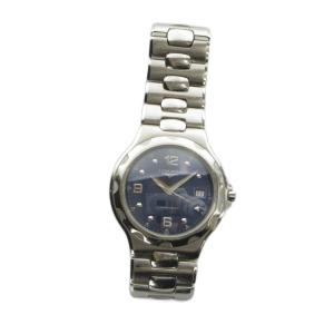 Longines L1 631 4 コンクエスト 腕時計 クォーツ 青文字盤 カレンダー付き