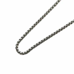 ネックレス ロゴ アクセサリー ペンダント シルバー色 GY42 /MQ