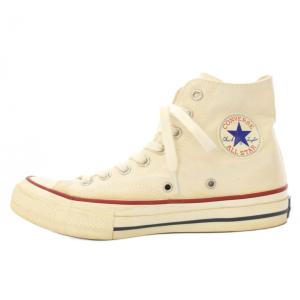 CHUCK TAYLOR CANVAS HI スニーカー ハイカット US7.5 白 アイボリー 1CK003