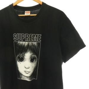 Supreme Tシャツ プリント L ブラック ホワイト