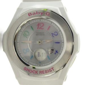 Baby-G ベビージー BGA-1020 腕時計 ソーラー ウォッチ アナデジ カレンダー付き 白 ホワイト