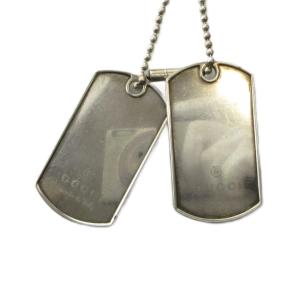 ダブルドッグタグ ネックレス Silver925