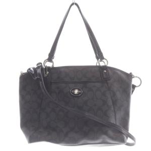ショルダーバッグ ハンドバッグ 2way 紺 ネイビー F34493 /SR GY42