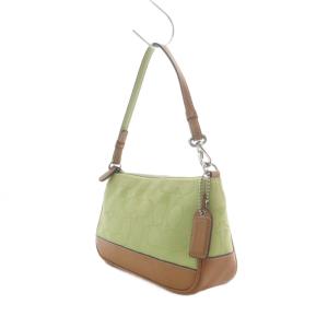 COACH ハンドバッグ ブラウン シグネチャー柄 キャンバス 6094