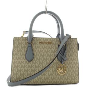 MKシグネチャー SHEILA センタージップ サッチェル ハンドバッグ ショルダーバッグ 2way レザー