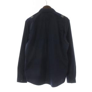 BLACK LABEL CRESTBRIDGE シャツ L ネイビー