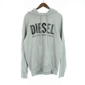 GIR HOOD DIVISION パーカー スウェット プルオーバー ロゴ フード M グレー ブラック