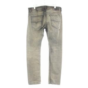 DIESEL thavar デニムパンツ ダメージ加工 W32 L30 グレー