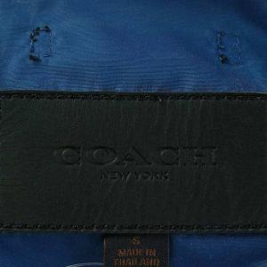 COACH ナイロンジャケット パーカー 長袖 S ブルー