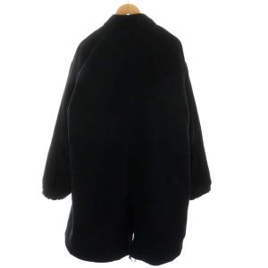 BEAMS 近年モデル 中綿 ウール モッズコート ロング丈 M 黒 ブラック 11-19-1471-120