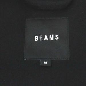 BEAMS 近年モデル 中綿 ウール モッズコート ロング丈 M 黒 ブラック 11-19-1471-120