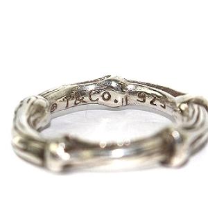 TIFFANY&Co. バンブーリング 1996 7号 925 シルバー