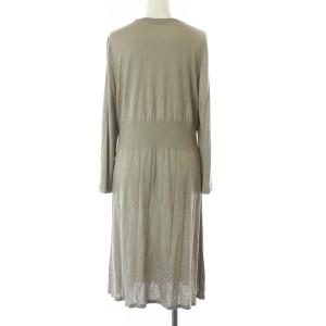 LEONARD カーディガン シルク L ベージュ