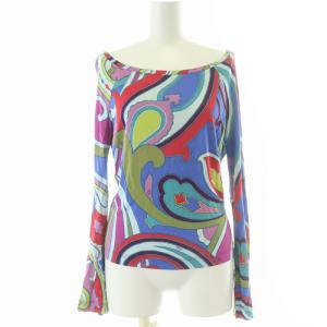 カットソー 総柄 44 マルチカラー