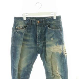 DIESEL NARROT デニムパンツ ボタンフライ W29 L30 ネイビー