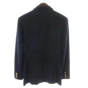 RALPH LAUREN テーラードジャケット ダブル 金ボタン ウール M ネイビー