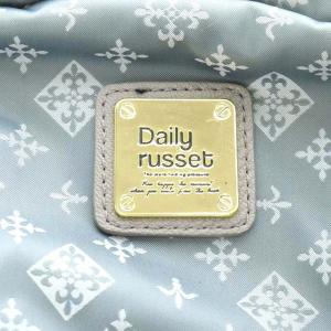 russet リュックサック デイパック ナイロン モノグラム 総柄 グレー