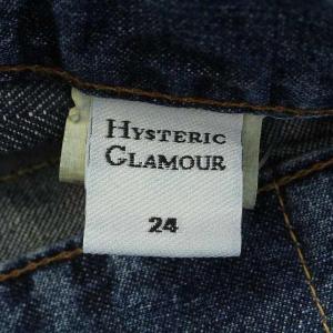 HYSTERIC GLAMOUR スクラッチAラインデニムミニスカート パッチワーク S インディゴ