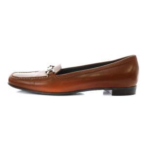 BALLY ビットローファースクエアトゥ 37.5 ブラウン