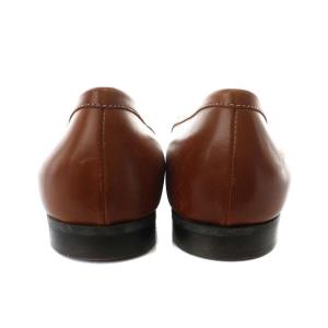 BALLY ビットローファースクエアトゥ 37.5 ブラウン