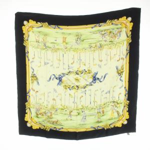 スカーフ イタリア製 シルク100％ マルチカラー