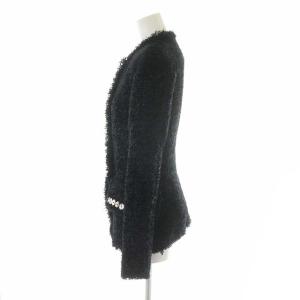 alexanderwang ノーカラージャケット シングル XS ブラック