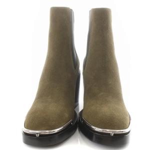 alexanderwang サイドゴアブーツ ショート 37 カーキ