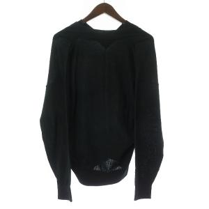 alexanderwang カットソー ニット Vネック 長袖 XS ブラック