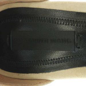 alexanderwang サンダル シューズ チャンキーヒール マーブル石 ストラップ スウェード 35 ベージュ