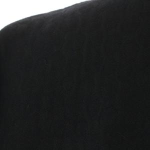 Leilian セットアップ ショールカラージャケット タイトスカート ひざ丈 総柄 ウール 15 ブラック