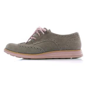 COLE HAAN D42879 シューズ ウィングチップ スエード 23cm グレー