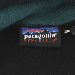 Patagonia シンチラ synchilla ヴィンテージ ベスト フリース S 黒 ブラック 25182E
