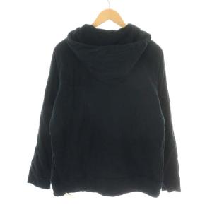 nonnative パーカー スウェット サーマル ジップアップ 長袖 コットン 1 S ブラック