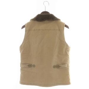 TMT ベスト 裏ボア S 茶色 ブラウン
