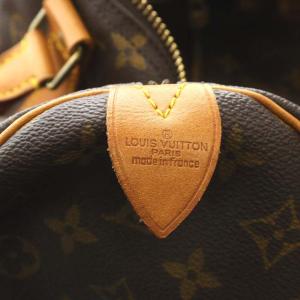 LOUIS VUITTON M41422 キーポル60 モノグラム ボストンバッグ 茶 
